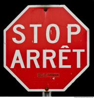 free photo texture of stop traffic sign